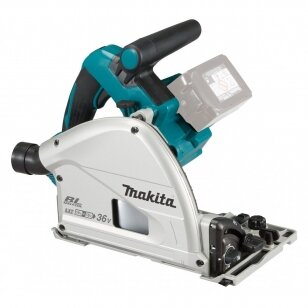 Rankinis diskinis pjūklas Makita DSP600ZJ+ Lagaminas, + diskas, 2 x 5,0Ah 18V Li-ion