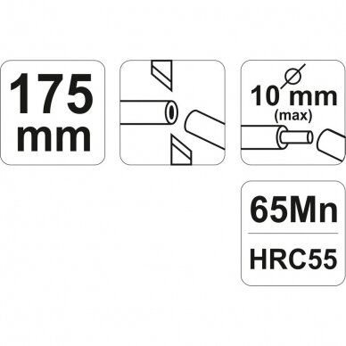 Replės laidų valymui ir kirpimui Yato YT-2268 2