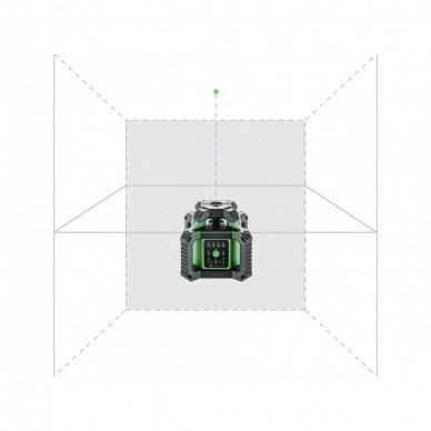 Rotacinis lazerinis nivelyras ADA ROTARY 500 HV-G Servo Green, žalias spindulys 5