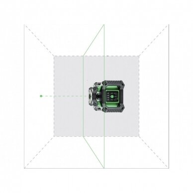 Rotacinis lazerinis nivelyras ADA ROTARY 500 HV-G Servo Green, žalias spindulys 4