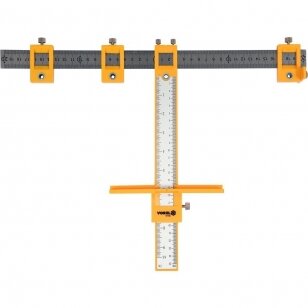 Šablonas skylių žymėjimui 250mm Vorel 18180