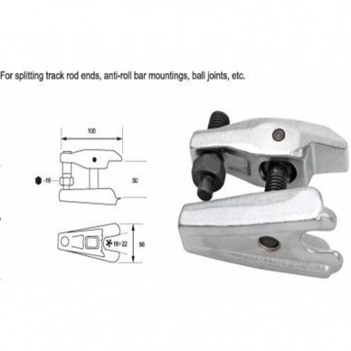 Šarnyro nuėmėjas, darbinis plotis 18-22mm Essen Tools SK1506A 3