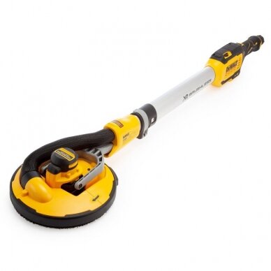 Sienų ir lubų šlifuoklis "žirafa" DCE800T2 DeWALT 18V 2x6.0 Ah 2