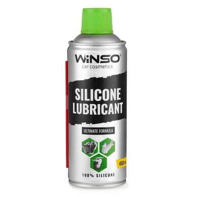 Silikonas purškiamas WINSO Silicone lubricant 450ml