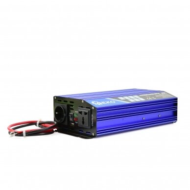 SINUS įtampos keitiklis 24V/230V 1000/2000W