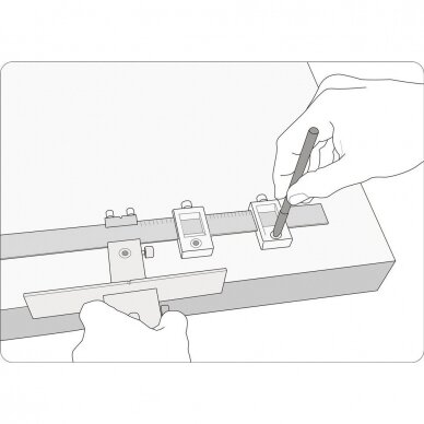 Skylių žymėjimo šablonas 250mm YATO YT-44130 1