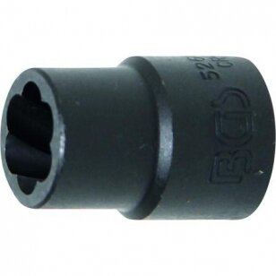 Specialus galvučių rinkinys 12,5mm (1/2") 10-19mm 10 vnt.