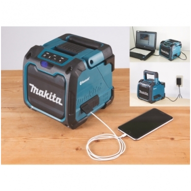 Statybinis Bluetooth grotuvas MAKITA DMR200 1