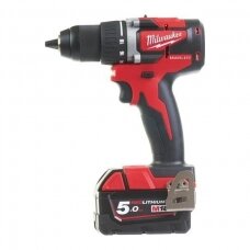 Suktuvas-gręžtuvas Milwaukee M18 CBLDD-502C; 18 V; 2x5,0 Ah