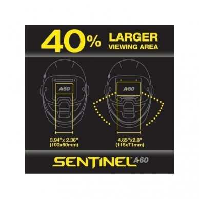 Suvirinimo kaukė ESAB Sentinel A60 5