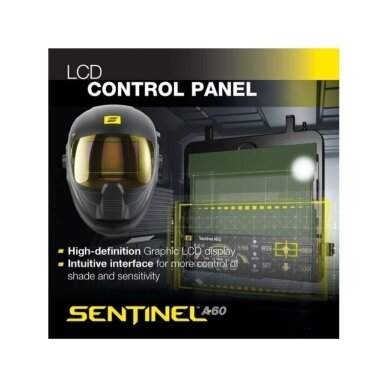 Suvirinimo kaukė ESAB Sentinel A60 6