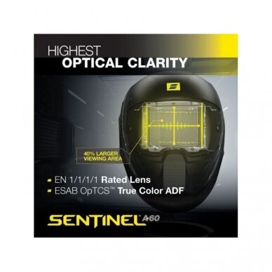 Suvirinimo kaukė ESAB Sentinel A60 7