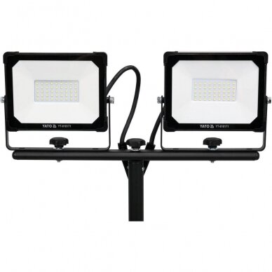 Šviesos diodų lempa / prožektorius su stovu SMD LED 2 x 20W 3800 LM 4