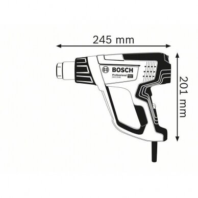 Techninis fenas Bosch GHG 23-66 Professional 06012A6301 2