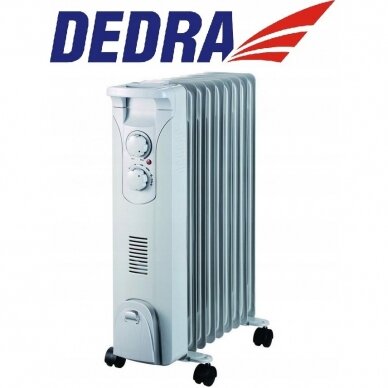 Tepalinis radiatorius 2000W + oras 500W DESCON