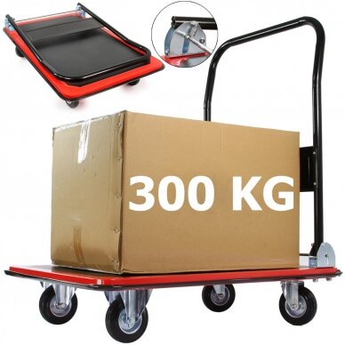 Transportavimo vežimėlis / platforma 300 kg