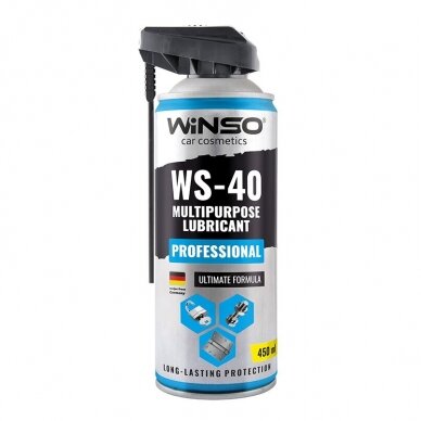 Universalus lubrikantas tepalas su antgaliu Professional WINSO WS-40 450ml (WD-40)