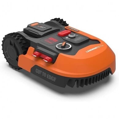 Vejos robotas Worx WR165E, Landroid, M500 2.0, 20 V, 2,0 Ah