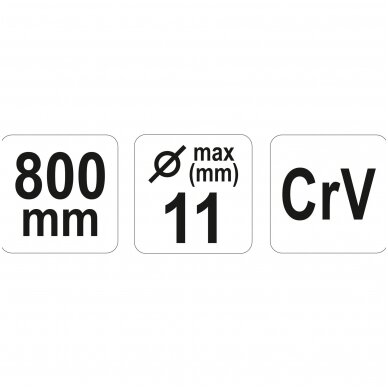 Žirklės armatūrinei vielai  800mm YATO 3